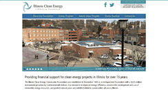 Desktop Screenshot of illinoiscleanenergy.org